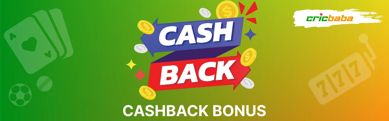 Cricbaba cashback bonus in india
