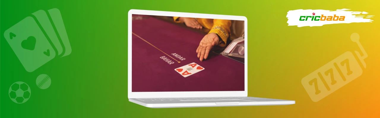 Online andar bahar wagering