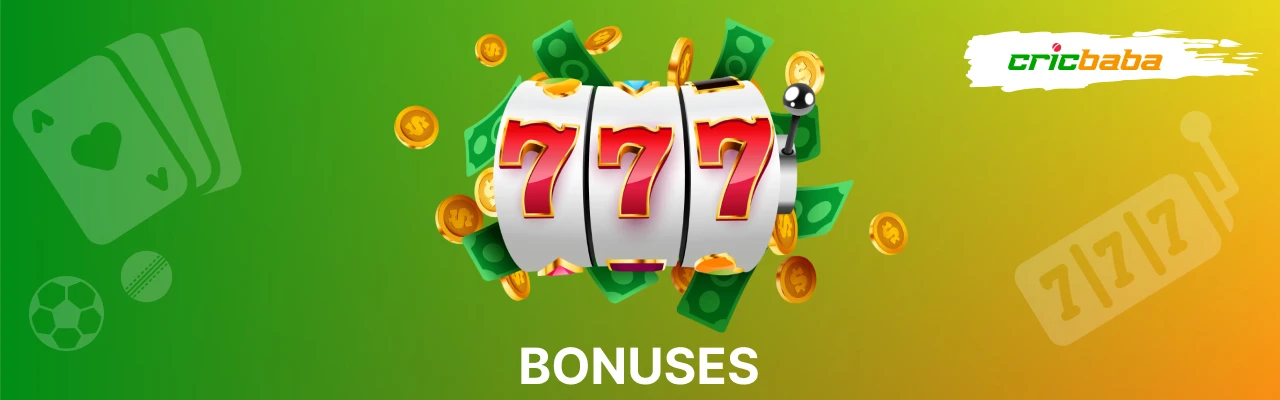 Online casino bonuses for slots