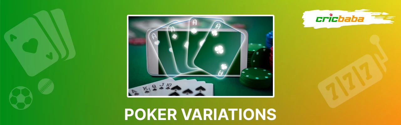 Online poker variations