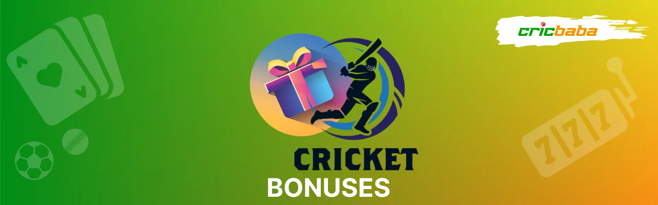 Cricbaba cricket betting bonuses