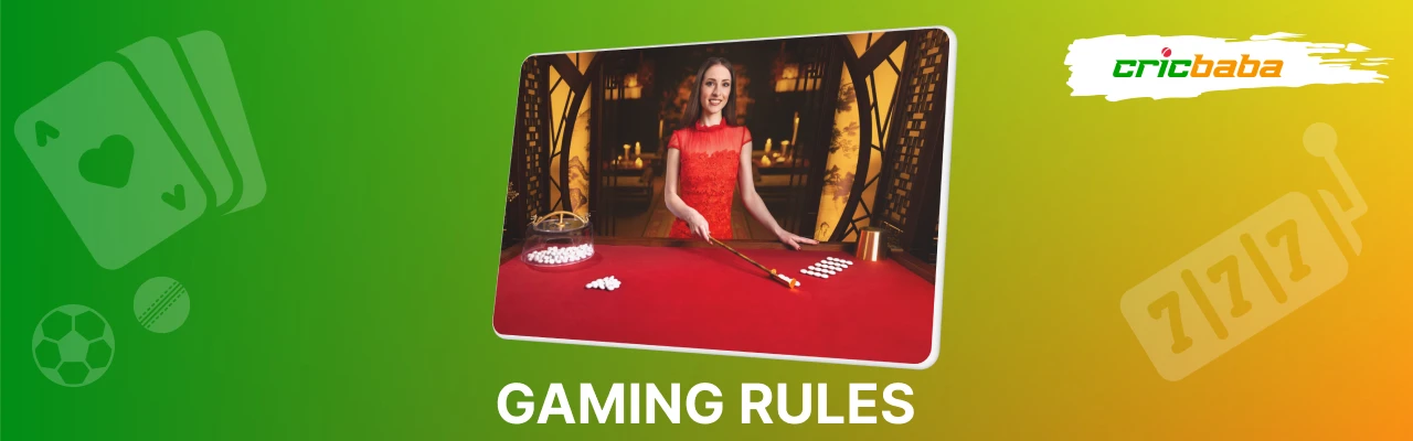Fan tan gaming rules