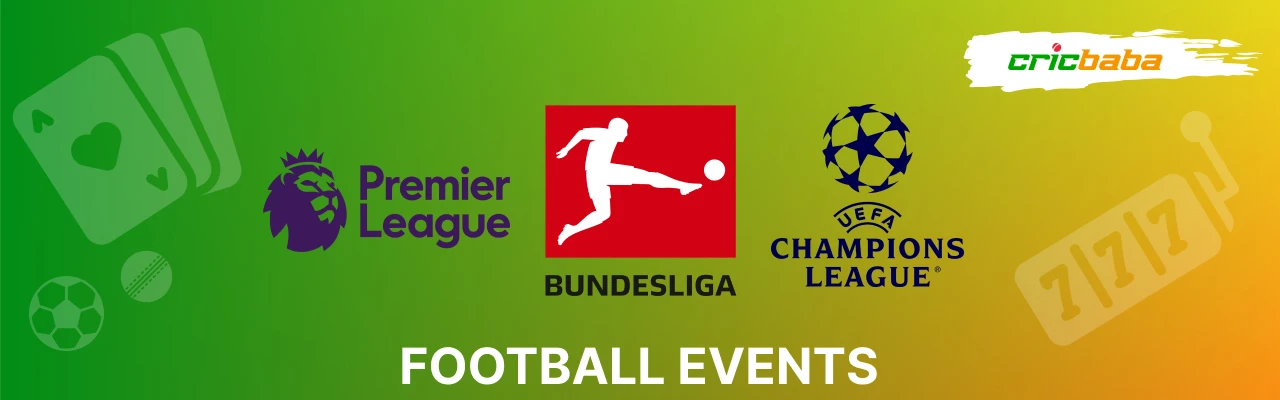 Football betting events
