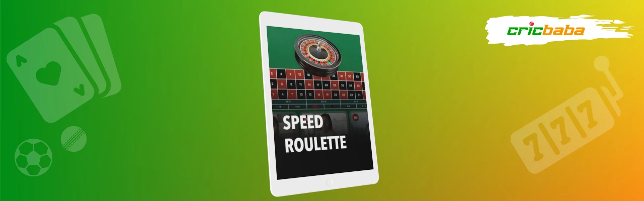 Payouts for speed roulette game