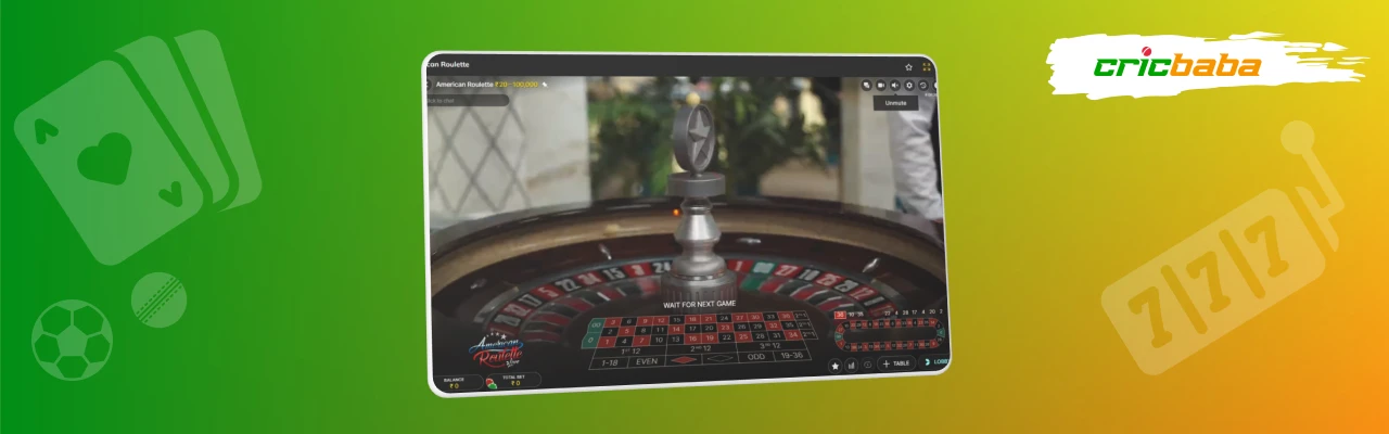 Play american roulette in india
