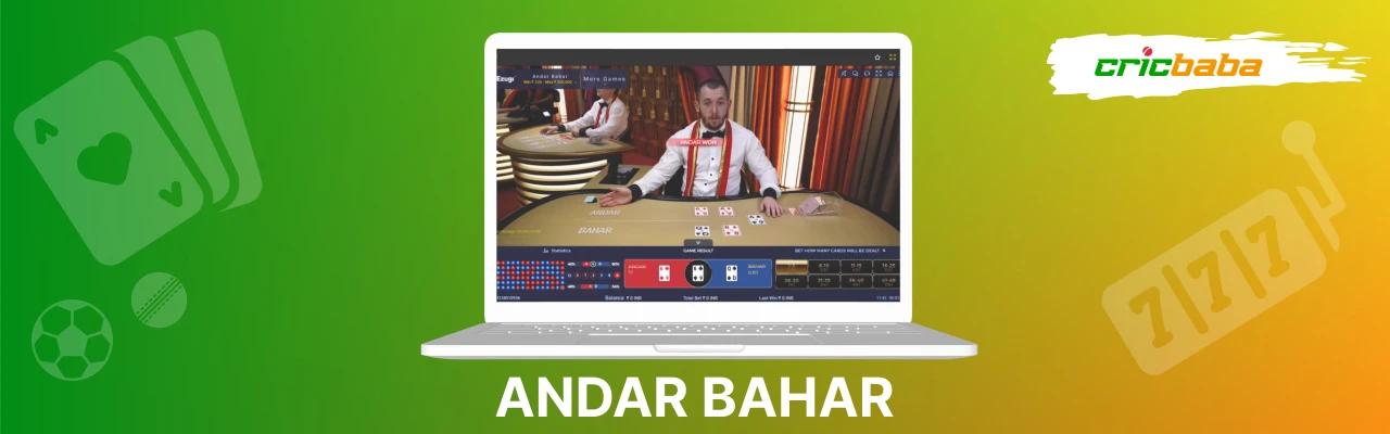 Play ezugi andar bahar