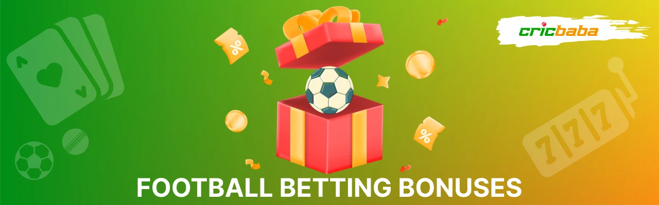 Types of football betting bonuses