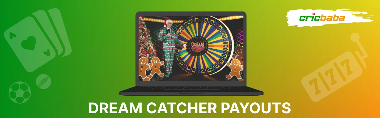 Dream catcher live casino game payouts