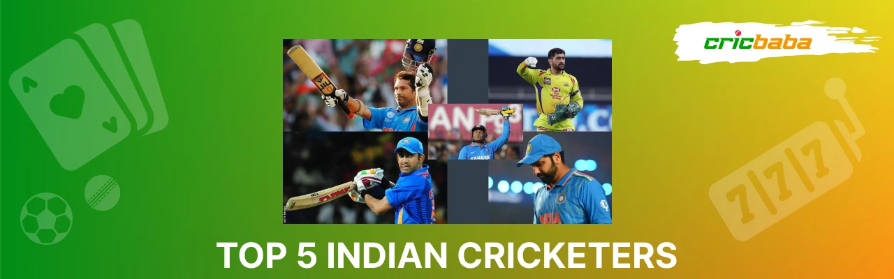 Top 5 indian cricketers