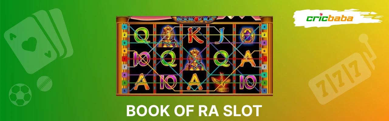 Book of ra slot game theme