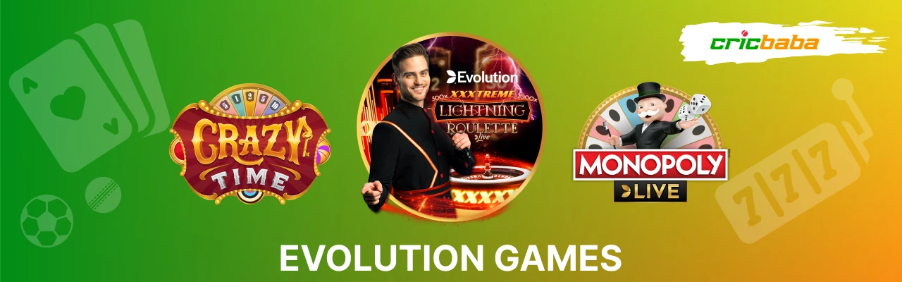 Evolution games in india