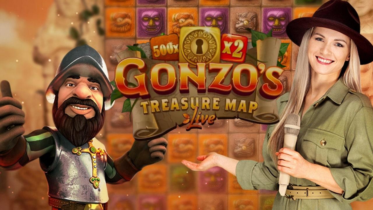 Gonzo's Treasure Map live online