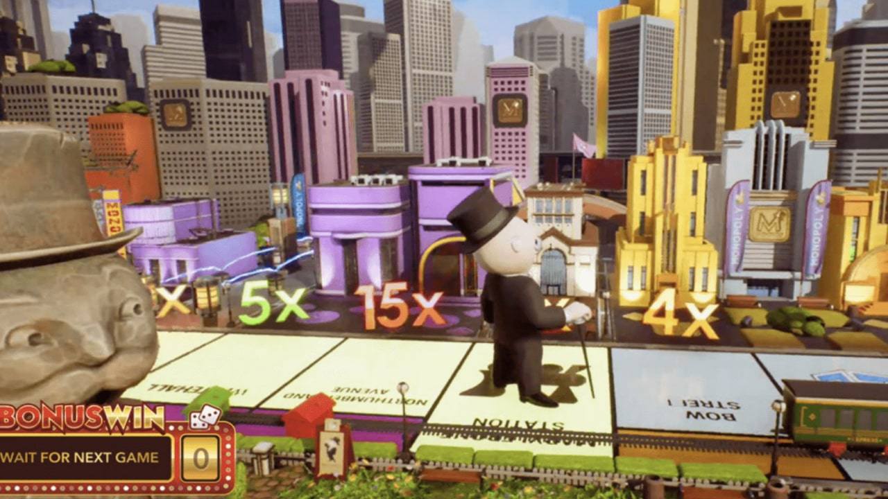 virtual reality at Monopoly Live game by Evolution