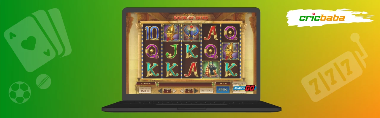Play book of dead slot