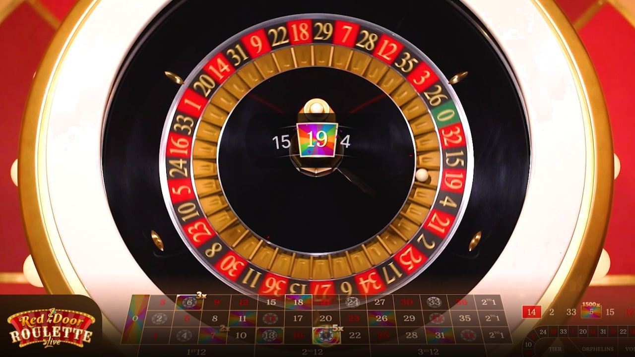 Red door Roulette Wheel