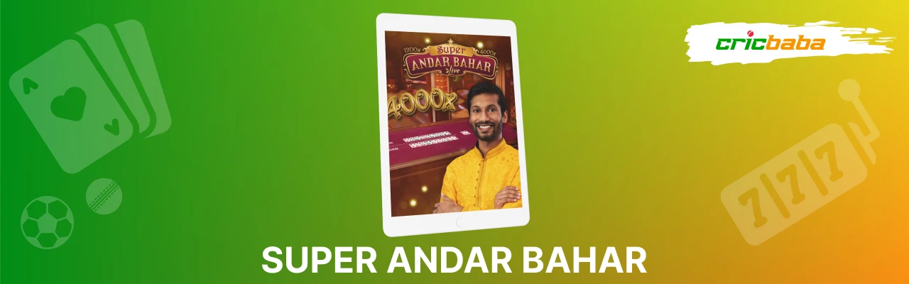 Super andar bahar live game