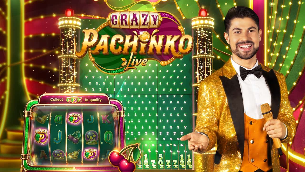 Crazy Pachinko by Evolution Gaming live dealer