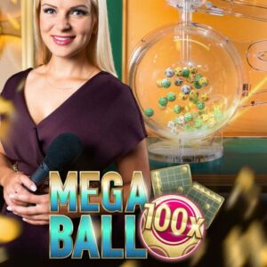 Mega Ball live casino game at Cricbaba Casino