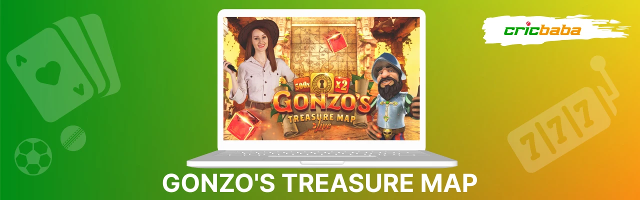 Play gonzos treasure map
