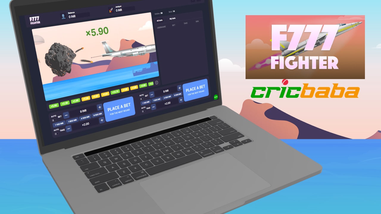 F777 Fighter slot game at Cricbaba casino