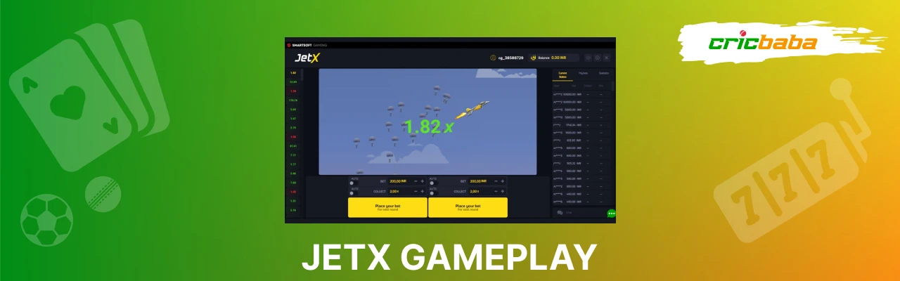 Jetx gameplay features