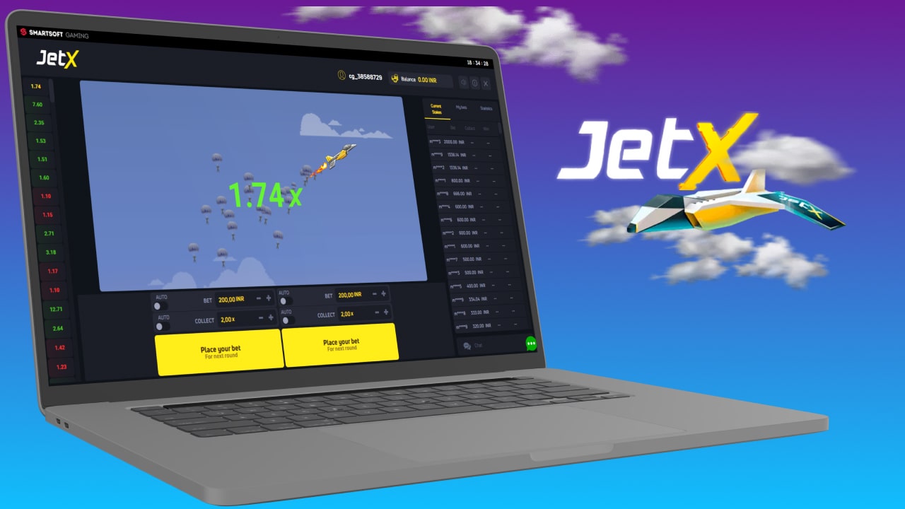 JetX bet game