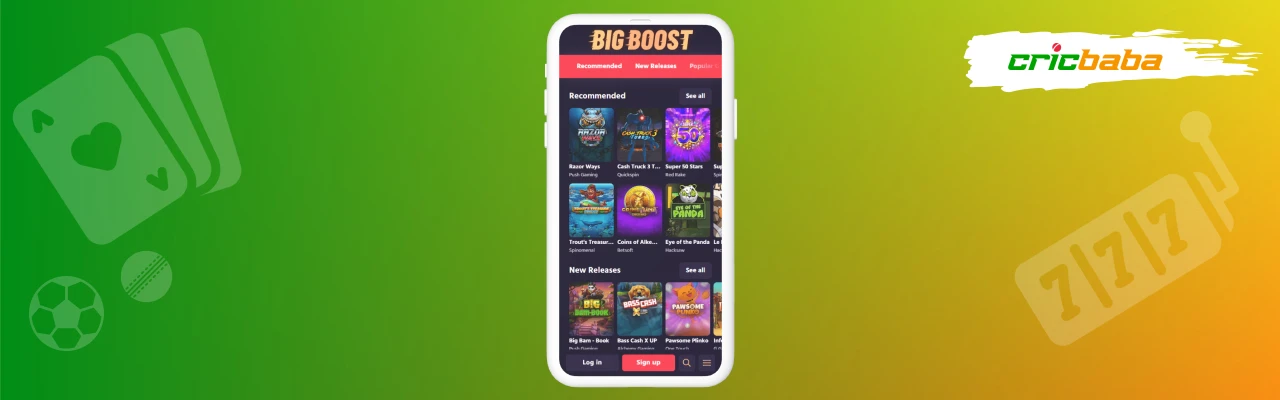Big boost casino india