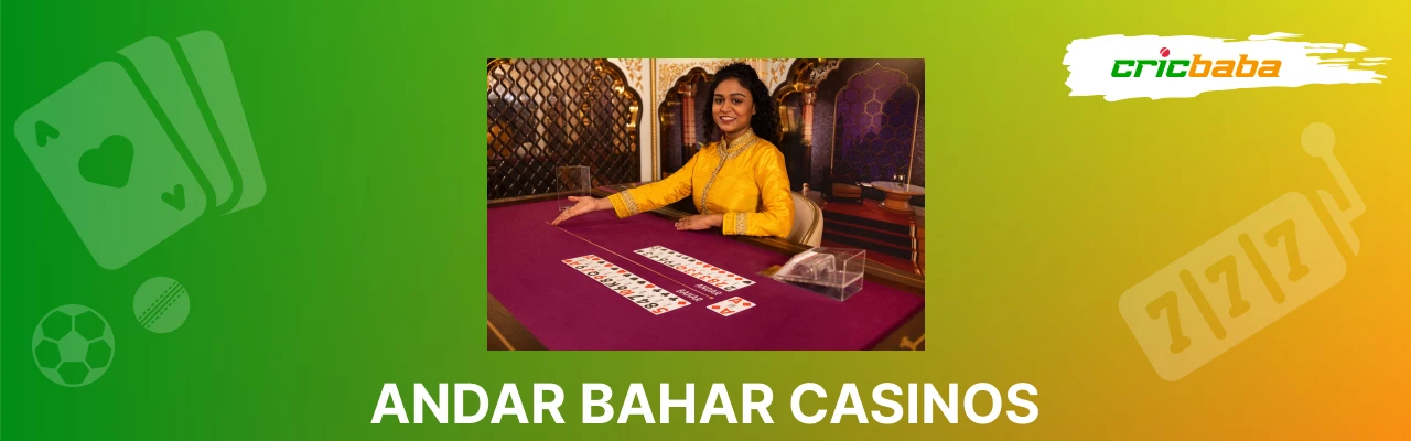 Online andar bahar casinos in india