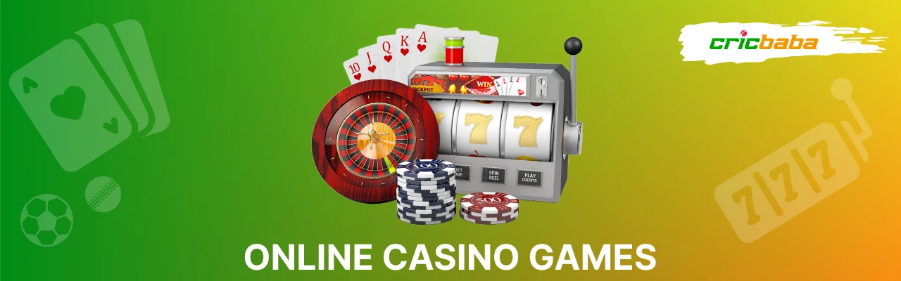 Online casino games at cricbaba